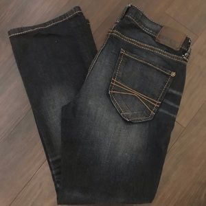 Express Rocco Slim Fit Boot Cut Jeans